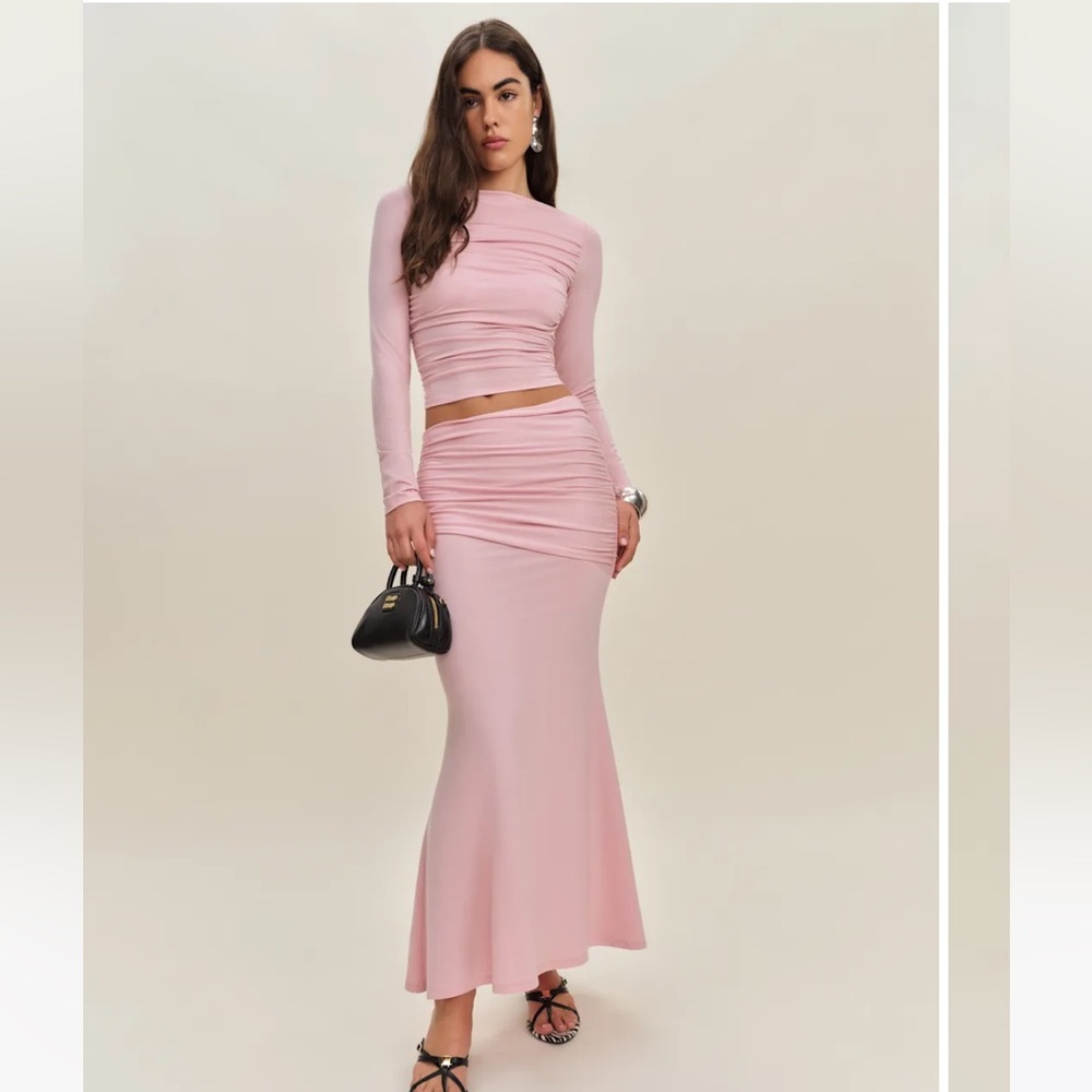 Reformation Emi Knit Two Piece Set
